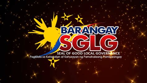 barangay seal  good local governance ano ba ang barangay seal