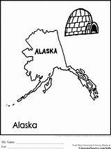 Alaska Coloring Pages Map State Mississippi Printable Malamute Alaskan Color Kids Getcolorings Flag Sheets Print Ages Choose Board Comments Found sketch template