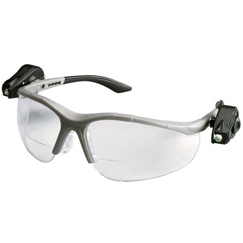 3m light vision2 led bifocal safety glasses with clear anti fog lens