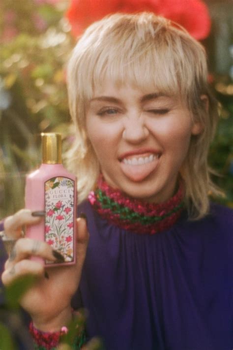 Miley Cyrus Is The Face Of Gucci Flora Gorgeous Gardenia