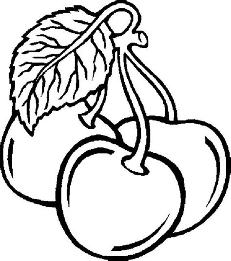 fruits coloring pages printable