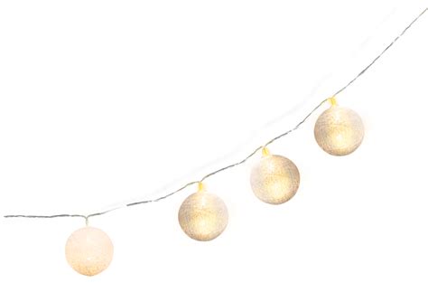 white woven ball led string lights party city