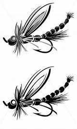 Fishing Lure Coloring Shaped Dragonfly Pages sketch template