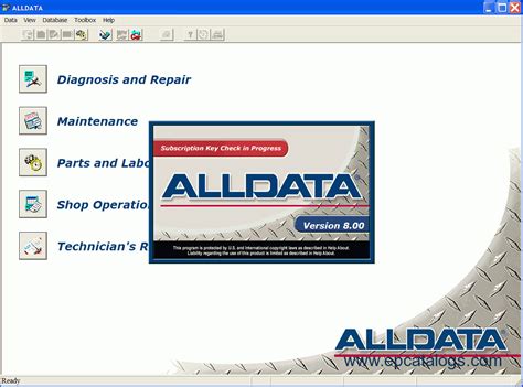 alldata   domestic spare parts catalog