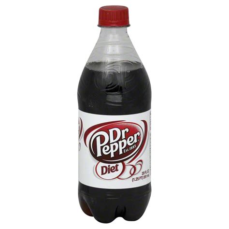 diet dr pepper  oz bottle soft drinks meijer grocery pharmacy