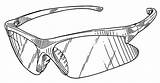 Drawing Safety Goggles Getdrawings sketch template