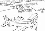 Airplane sketch template