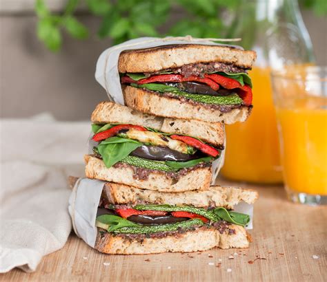 mediterranean vegan sandwich lazy cat kitchen