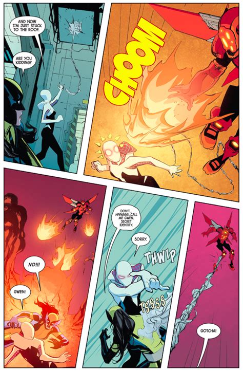 All New Wolverine And Spider Gwen Vs Red Hornet Comicnewbies