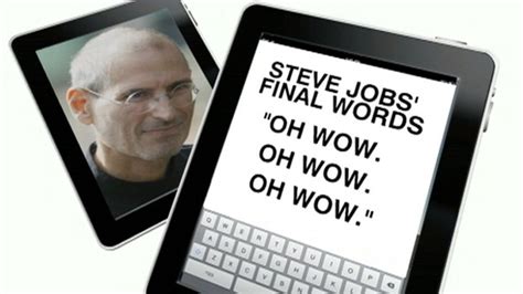 Steve Jobs Final Words Video Abc News