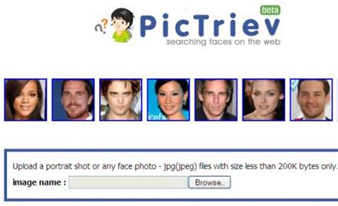 search  find similar faces   web  face recognition