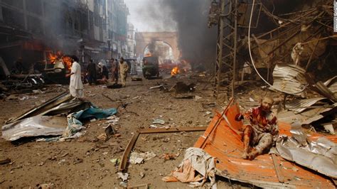 witness  pakistan blast women  children  burning cnn