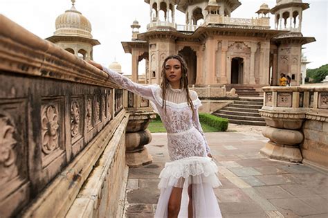 inspired by india lior charchy wedding dresses 2018