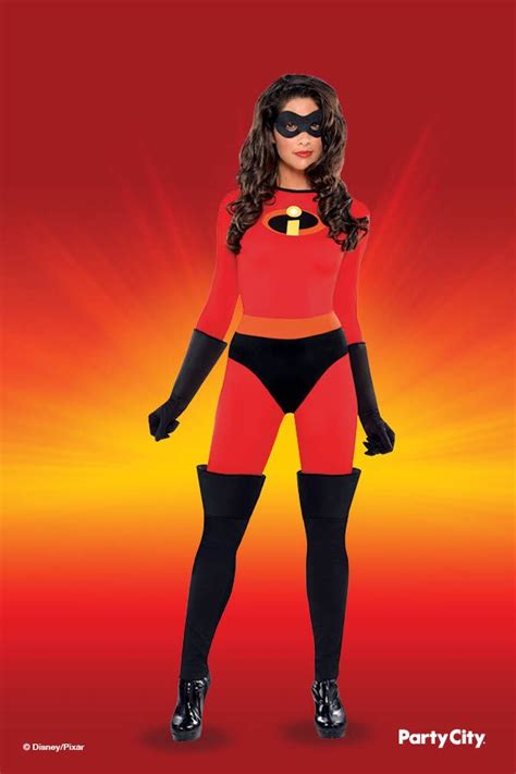 Womens Mrs Incredible Costume The Incredibles The Incredibles