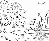 Vento Wind Pocahontas Cores Ausmalbilder Colouring Malvorlagen Tudodesenhos Windes Cool2bkids Willows sketch template