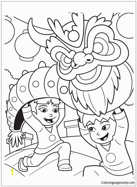 chinese  year coloring pages divyajananiorg