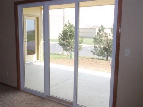triple sliding glass patio doors  cost door designs home interior  sliding patio