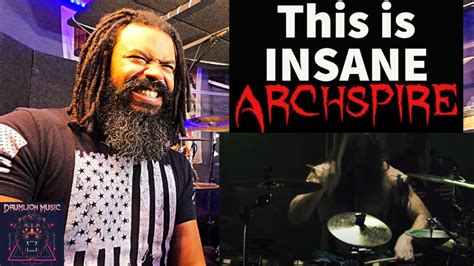 archspire drone corpse aviator machinedrum mondays ep  metal drummer reacts archspire youtube