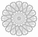 Mandala Coloring Mandalas Stress Anti Zen Pages Complex Color Difficult Coloriage Patterns Abstract Adults Antistress Kids Passion Adult Print Beautiful sketch template