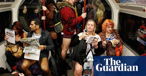 No Trousers On The Tube Day In Pictures Uk News The Guardian