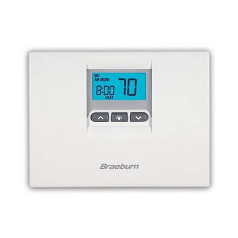 braeburn    day programmable thermostat  heat cool