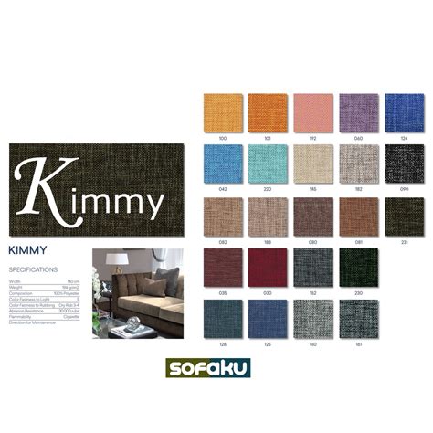 jual kimmy ateja fabric kain upholyster kain jok sofa fabric tebal