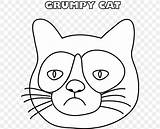 Grumpy Whiskers sketch template