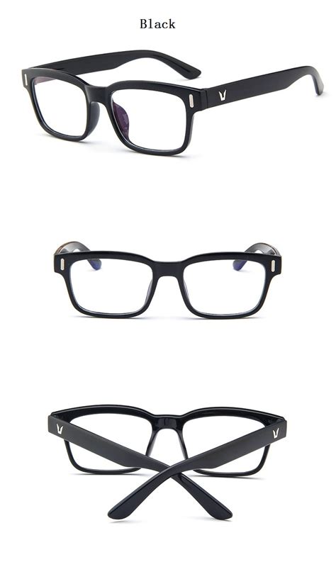 2020 New V Shaped Logo Eye Glasses Frames For Women Korean