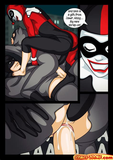 gotham threesome 13 batman catwoman and harley quinn superheroes pictures luscious hentai