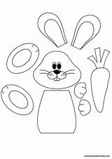 Easter Crafts Kids Bunny Craft Templates Preschool Spring Template Worksheets Coloring Pages Projects Parentinghealthybabies Colouring sketch template