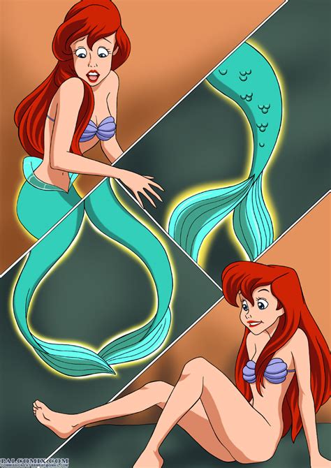 a new discovery for ariel little mermaid by palcomix