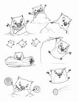 Stew Wombats Template Feelings Too sketch template