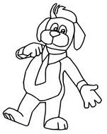 coloring pages  dog