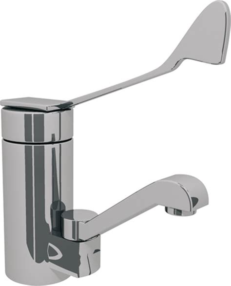 hot cold water mixer tap elbow operated professional cegtv
