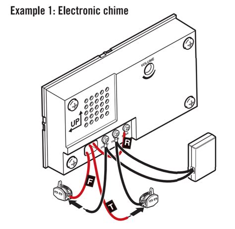 heath zenith wired door chime wiring diagram wiring diagram