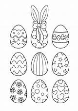 Easter Coloring Egg Pages Eggs Colouring Printable Nine Momjunction Color Printables Choose Board Books Adults Culture Arts sketch template