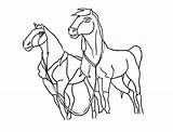 Spirit Coloring Pages Stallion Rain Cimarron Horse Foal Color Drawing Line Getdrawings Print Getcolorings Becuo Pa Library Clipart Printable Colorings sketch template