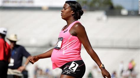 track race no sweat for pregnant athlete cnn video