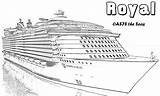 Seas Oasis Cruises sketch template
