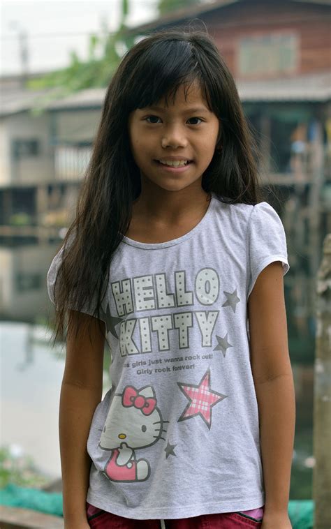 Cute Preteen Girl Bangkok Thailand By The Foreign Photographer