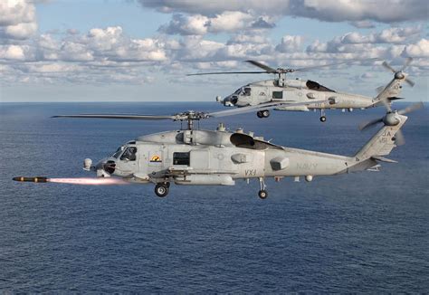 naval open source intelligence  navy delivers  capability  mh  seahawk helicopters