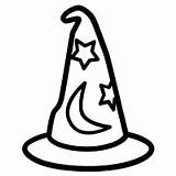 Hat Wizard Drawing Getdrawings Icons Noun Project sketch template