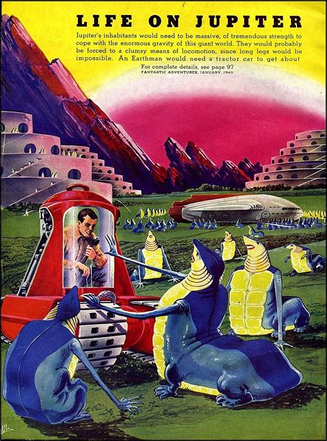 Future Space Travel And Alien Life As Seen In 1940