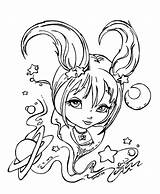Capricorn Jadedragonne Zodiac Coloring Pages Deviantart Stamps Digi Adult Drawings Adults sketch template