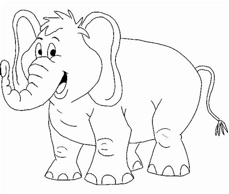 elephant coloring pages  preschool  getdrawings
