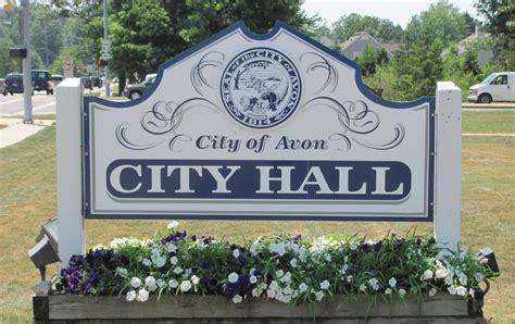 city  avon ohio avon city hall  places