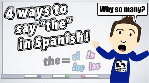 How To Say The In Spanish Youtube