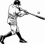 Baseball Hitter Batting Bisbol Pemain Tongkat Olahraga 1902 1863 Softball Farming Clipground Kelelawar Pngitem Pinclipart Pngwing sketch template