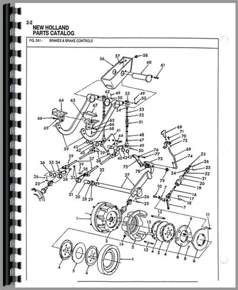 ford  tractor loader backhoe parts manual