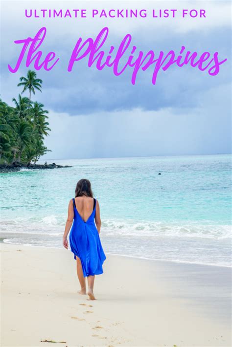 What To Pack For The Philippines The Ultimate List